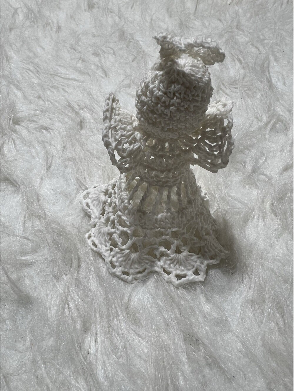 Crocheted Lace Angel Ornament